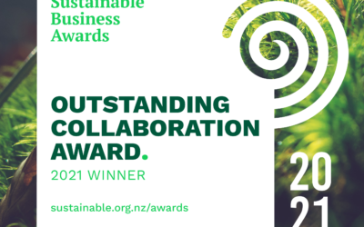 Finalist in the Outstanding Collaboration category for the 2021 Sustainable Business Awards!